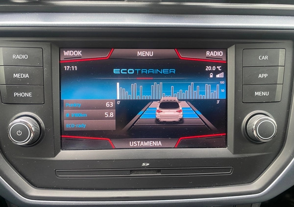 Seat Arona cena 59900 przebieg: 45900, rok produkcji 2019 z Poznań małe 137